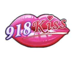 918Kiss pink lips logo as it appears on the app icon