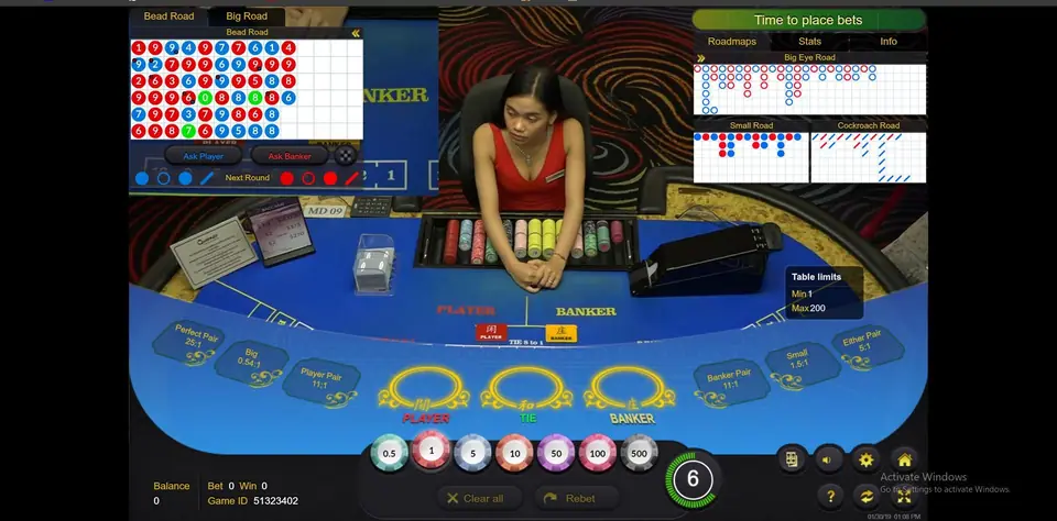 A later hand with the Bead Road almost full and the countdown on 6